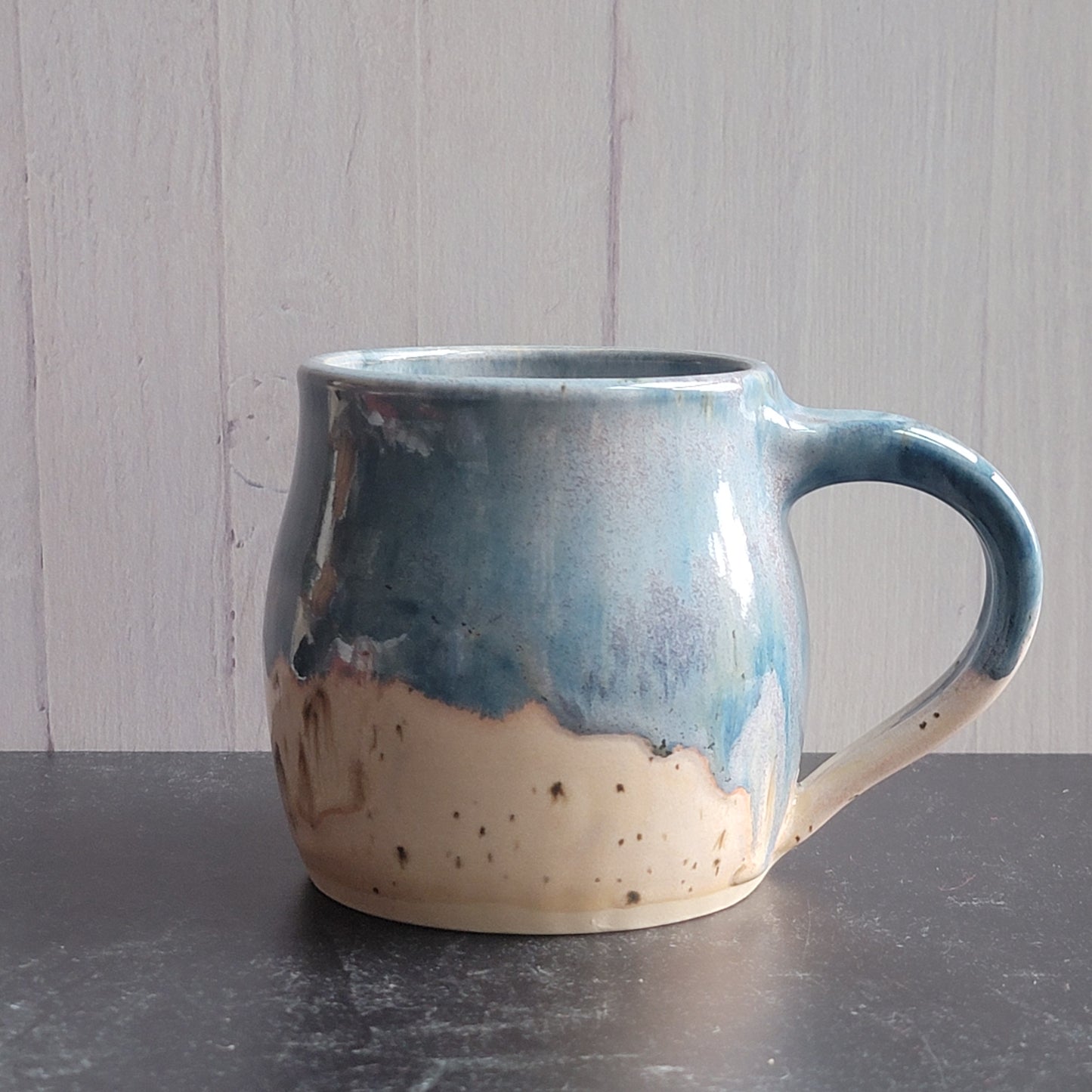 Mug in Blue and birch