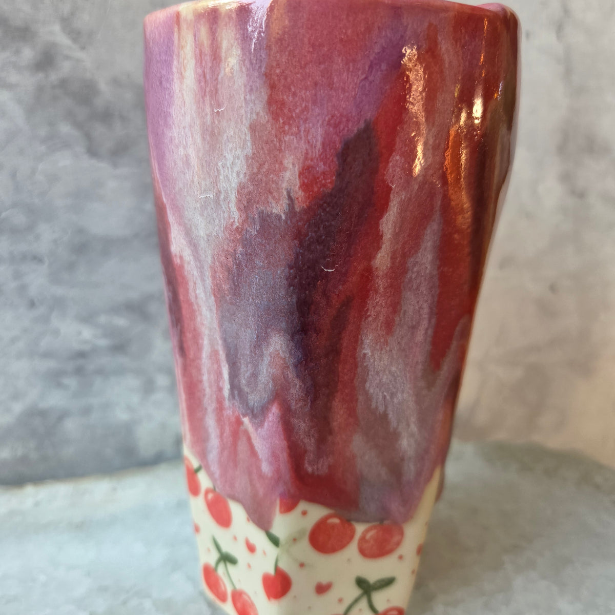Travel Tumbler- Cherries