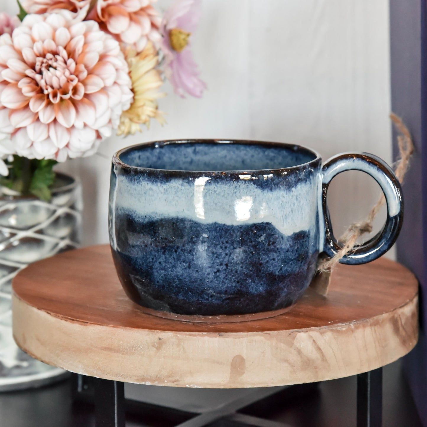Blue Dawn Mug w/ Squared Rim