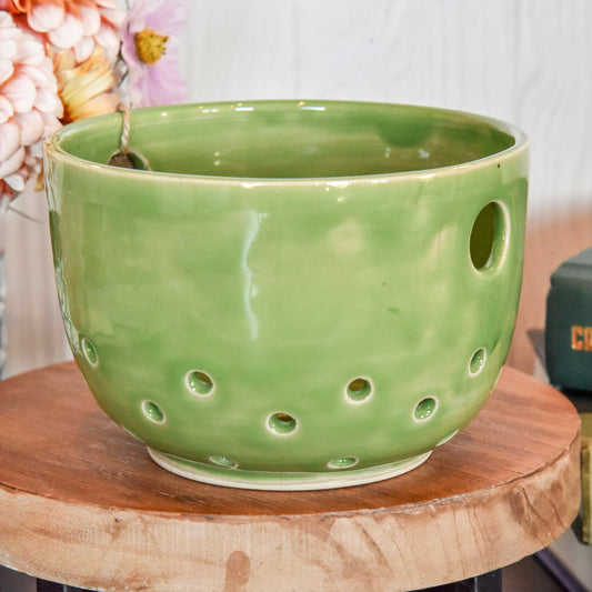 Berry Bowl in Bright Green