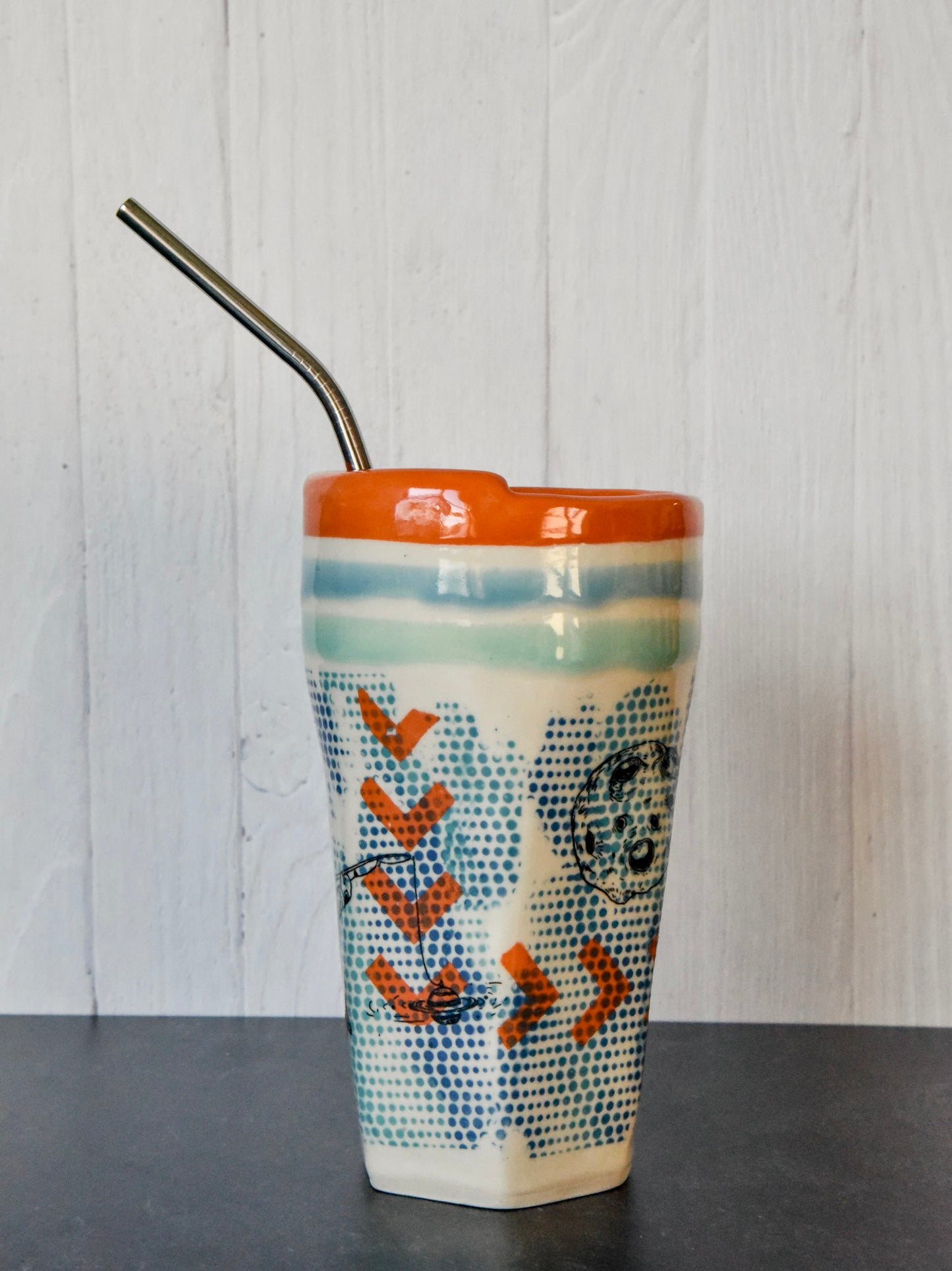 Travel Tumbler - Astronaut Fishing