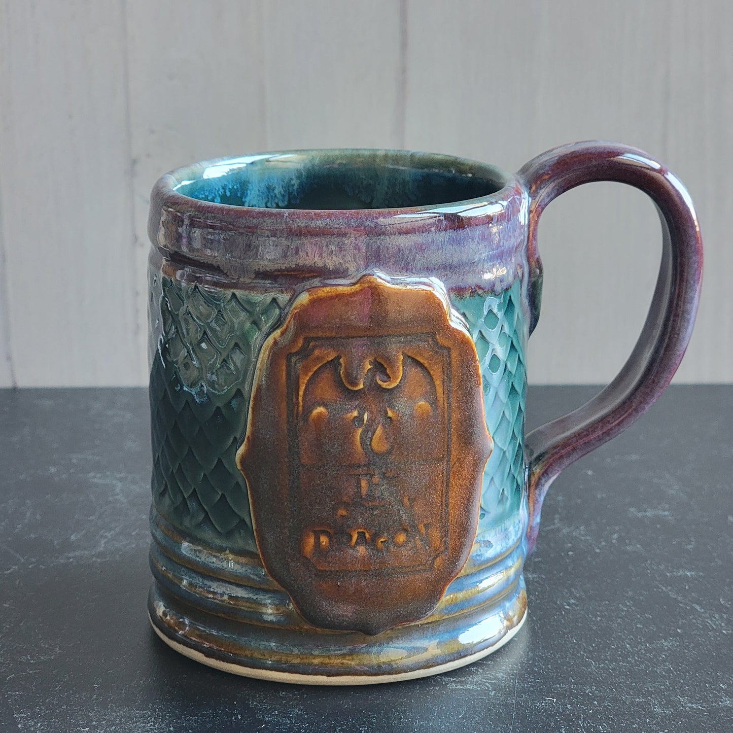 Green Dragon Mugs - (slight discount)