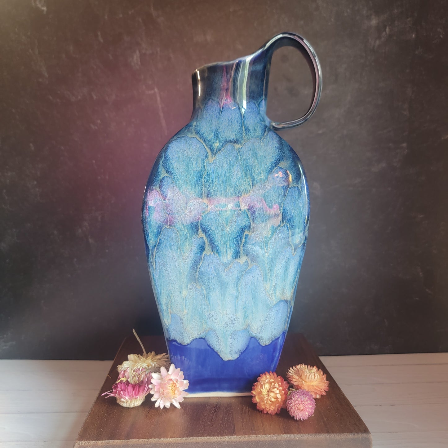 Vase - Cobalt Melt