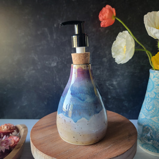 Soap Bottle in Prairie Dusk