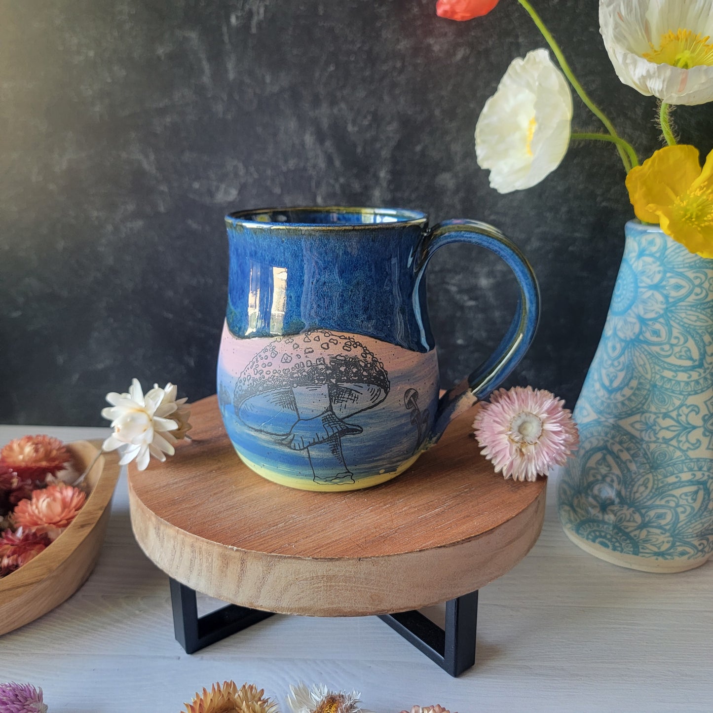 Mug in Mushroom Ombre (B)