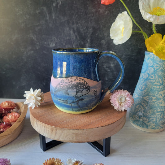 Mug in Mushroom Ombre (B)