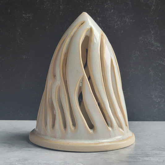 Tree luminary in white