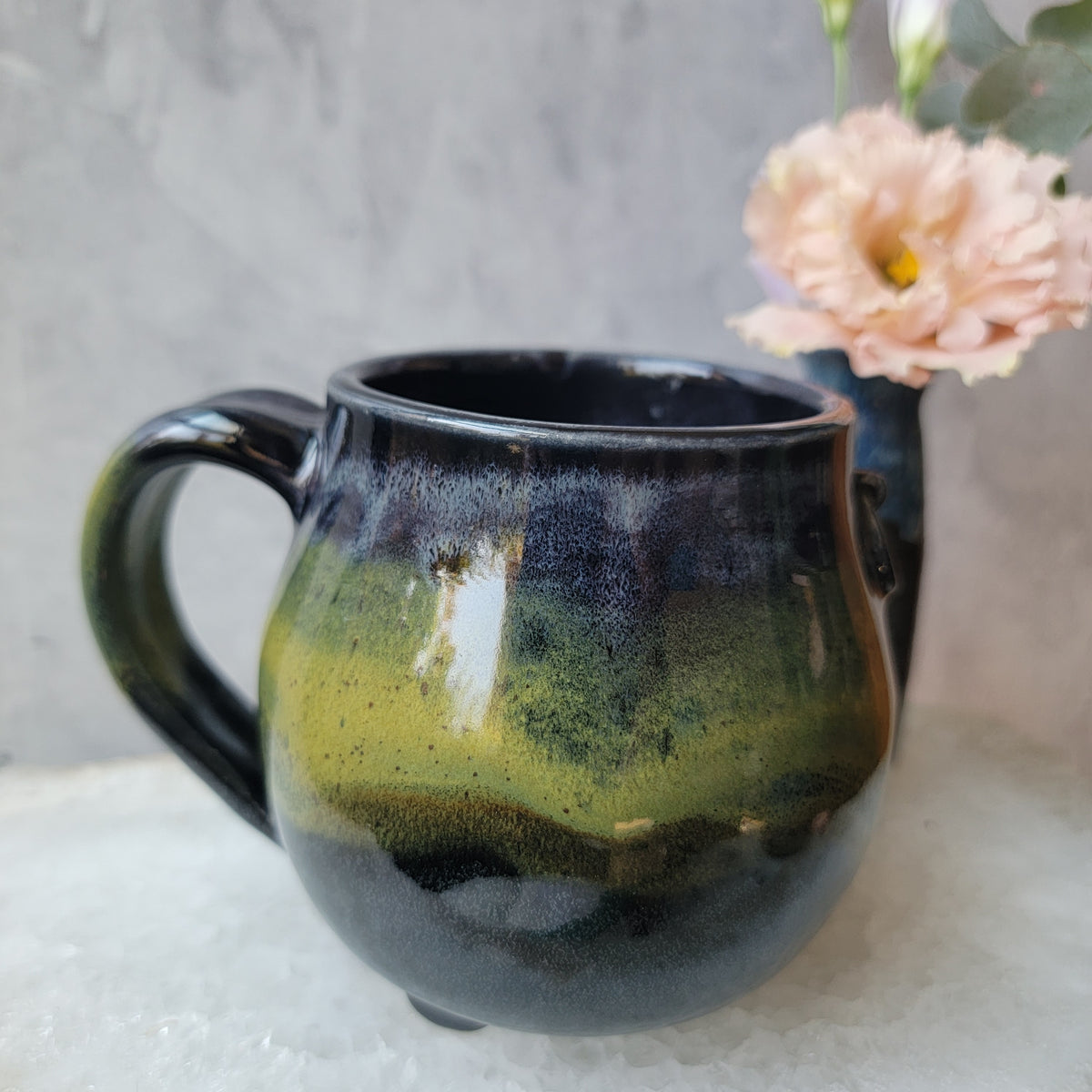 Cauldron Mug in Witch's Brew
