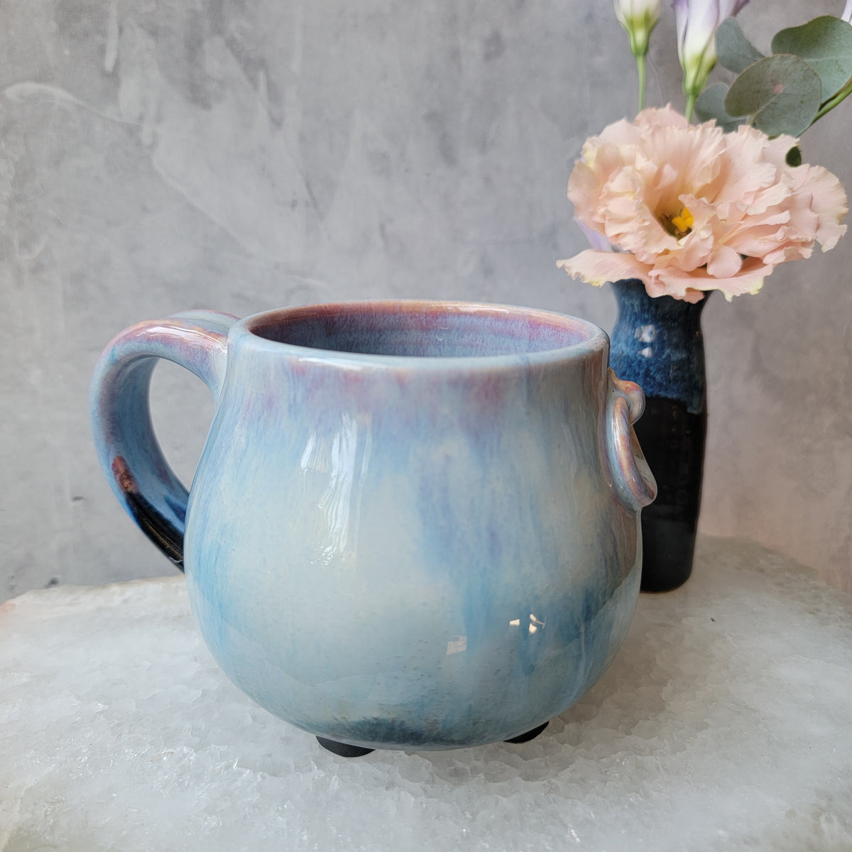 Cauldron Mug in Enchanted Fog