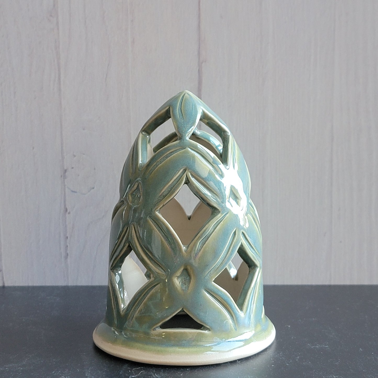 Tree luminary in Jade