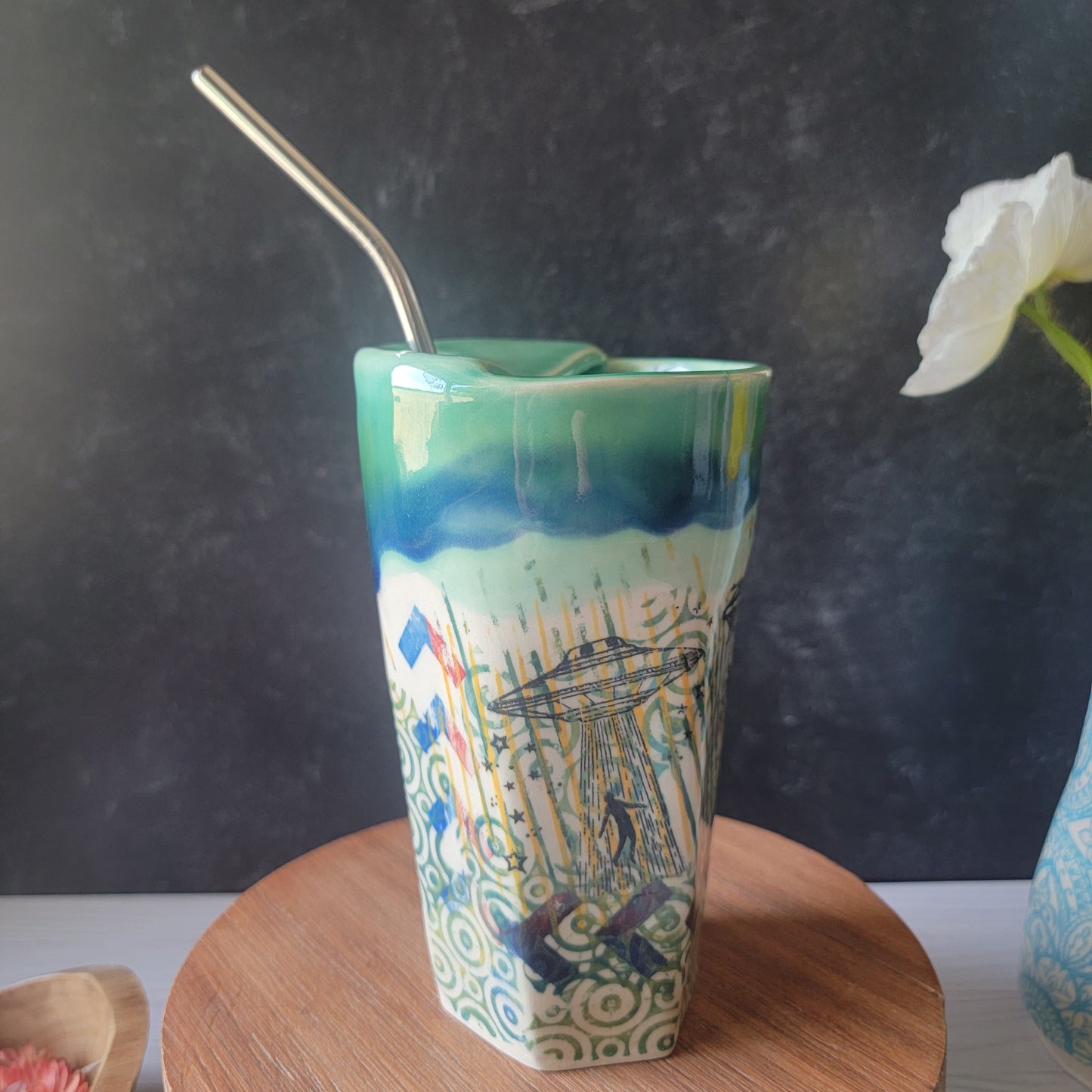 Travel Tumbler - Alien Abduction