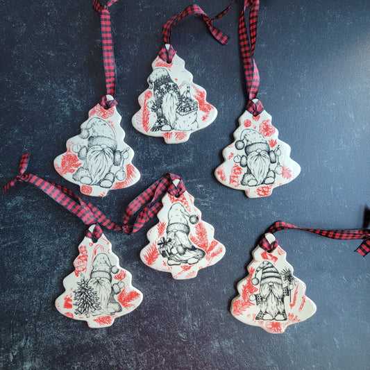 Gnome Tree Ornaments