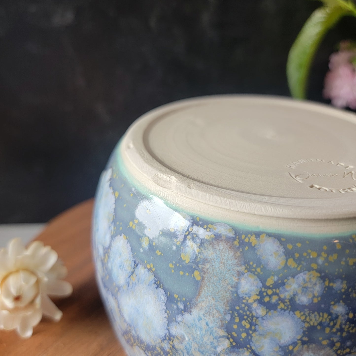 Yarn Bowl in Skyglass (discounted)