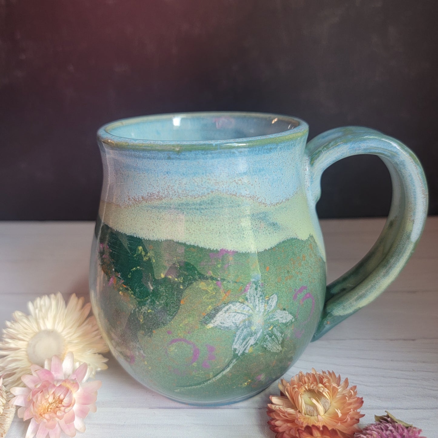 Mug in Boho Hummingbird