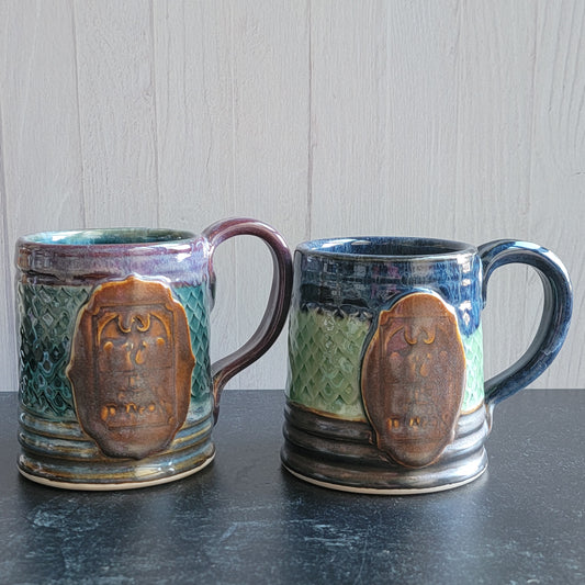 Green Dragon Mugs - (slight discount)