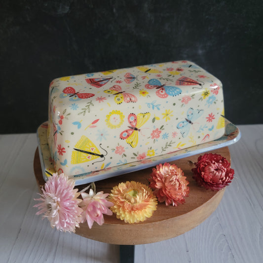 Butter Dish in Butterfly