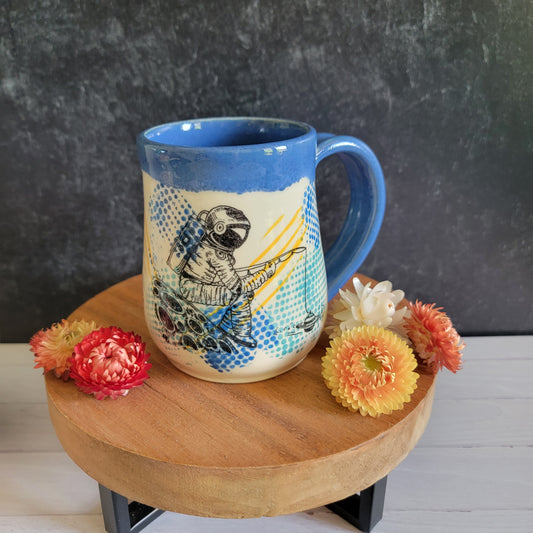 Mug - Astronaut Fishing