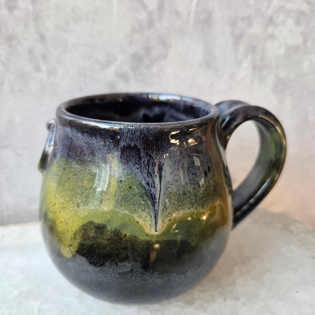 Cauldron Mug in Witch's Brew