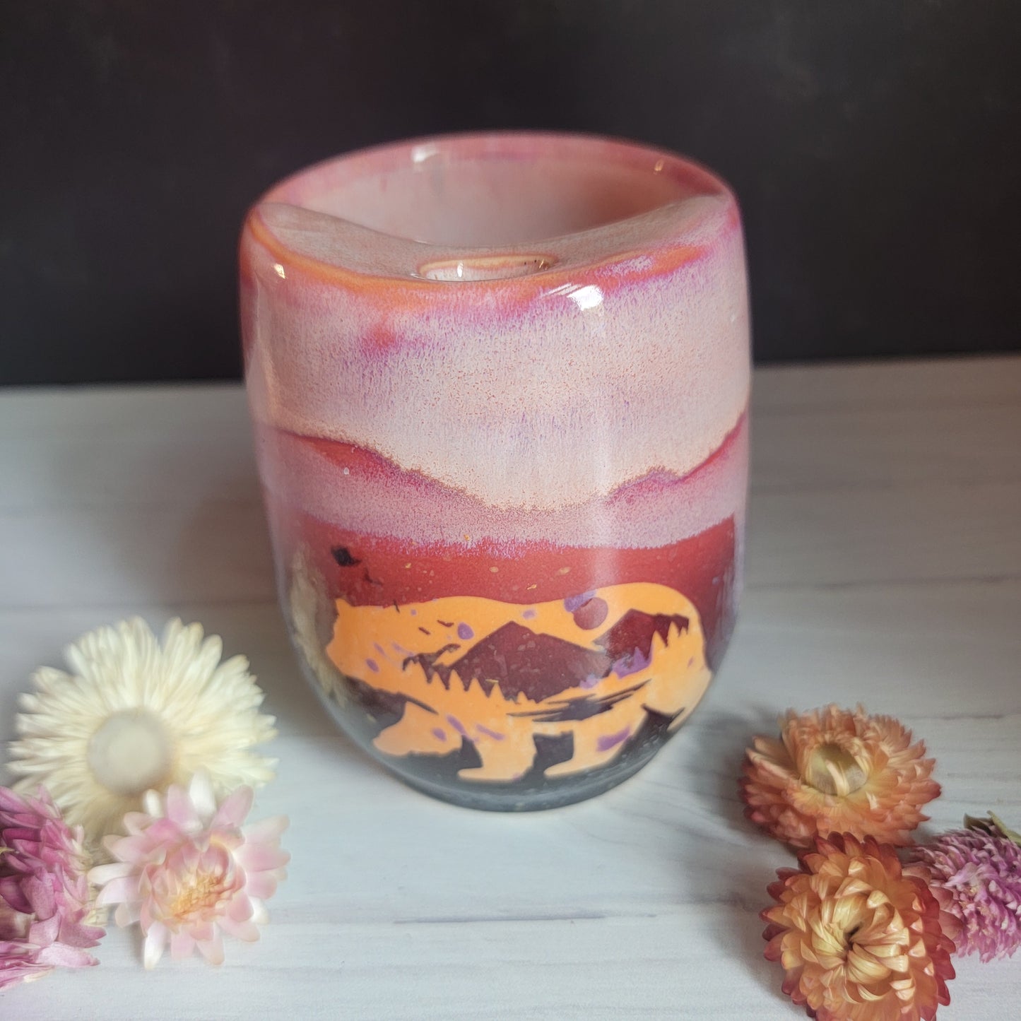 Travel Mug in Mountain Bear (Discounted)