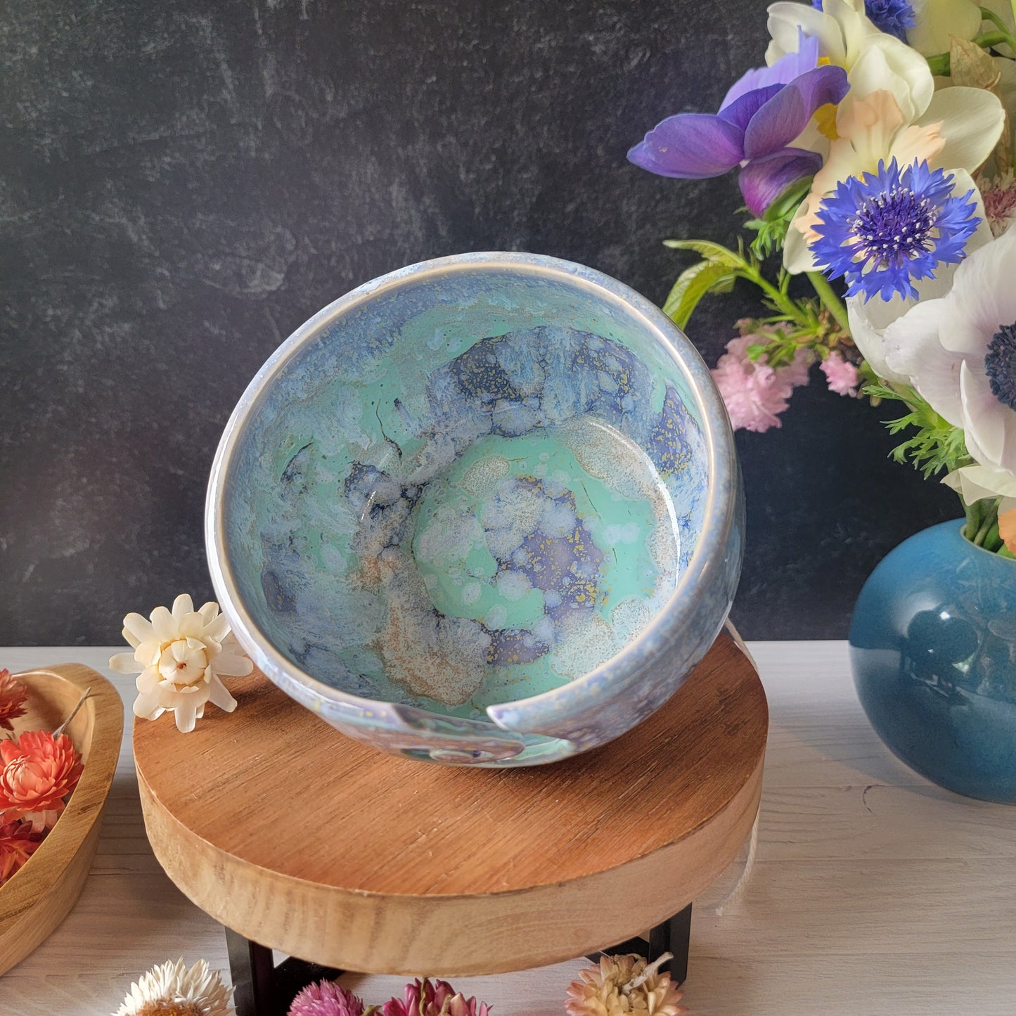 Yarn Bowl in Skyglass (discounted)