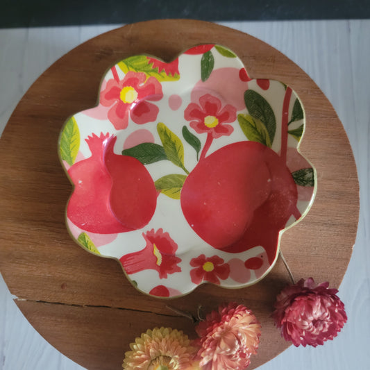 Small Trinket/Jewelry Tray in Pomegranate