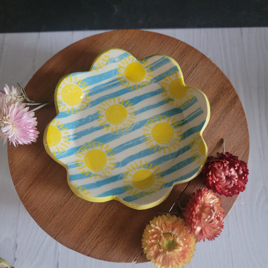 Small Trinket/Jewelry Tray in Sunshine