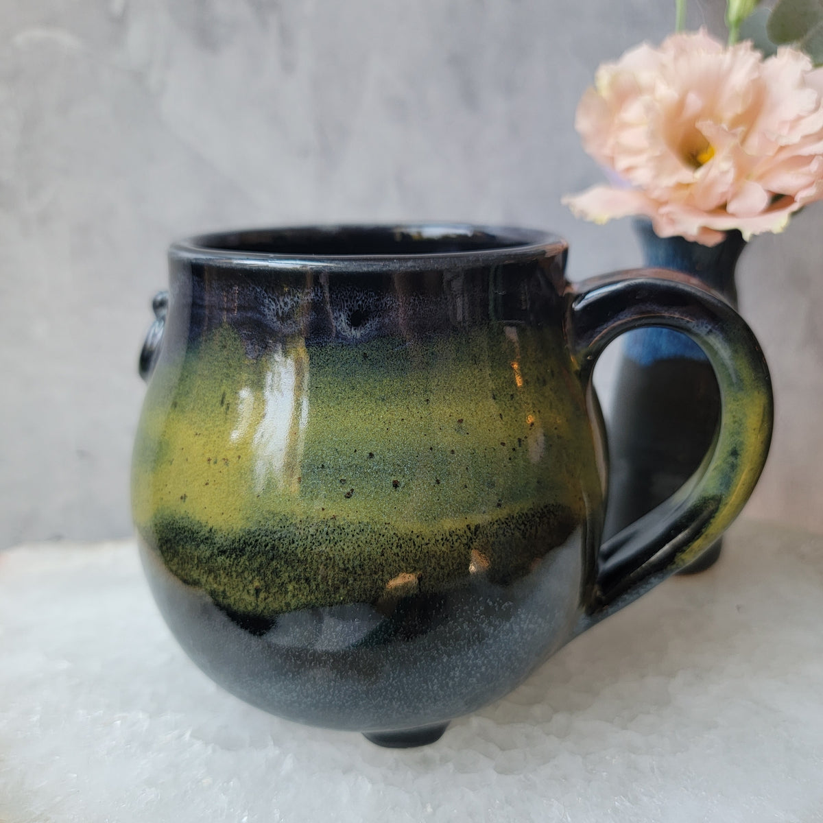 Cauldron Mug in Witch's Brew