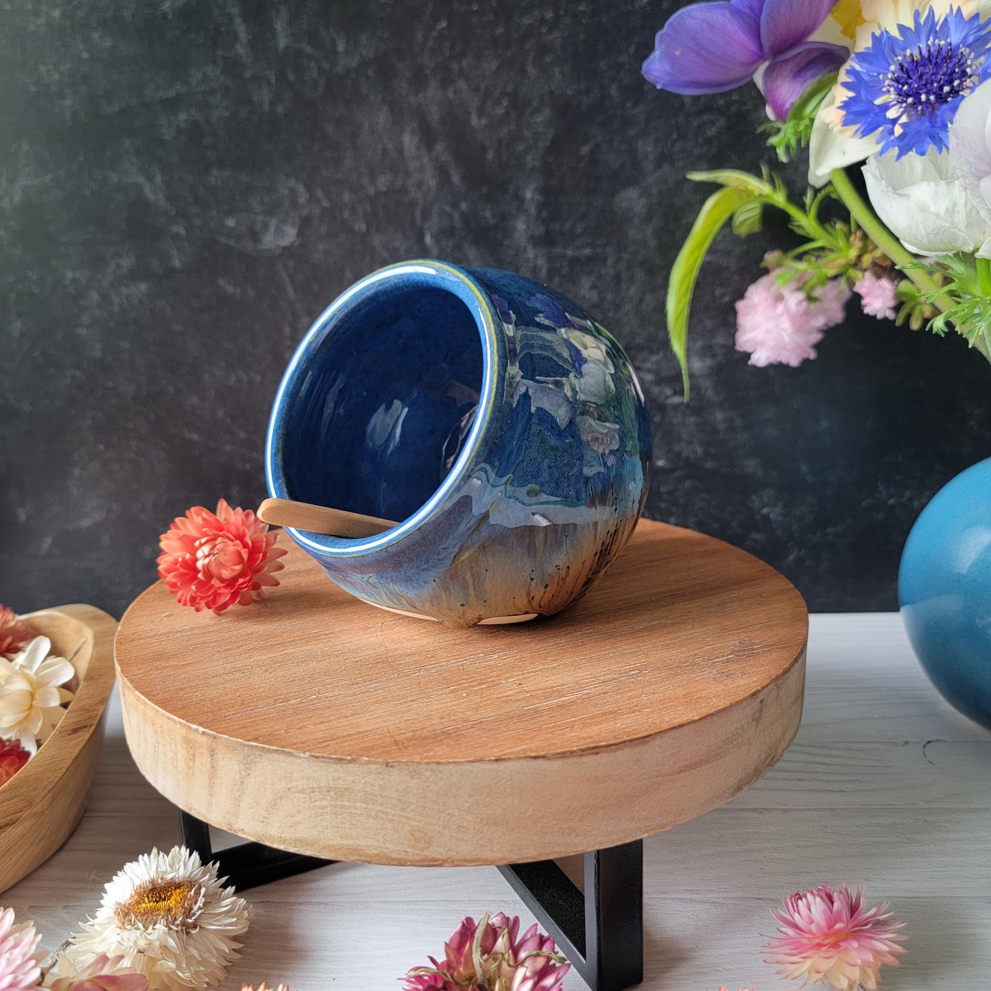 Salt Cellar/Salt Pig in Coastal (discounted)