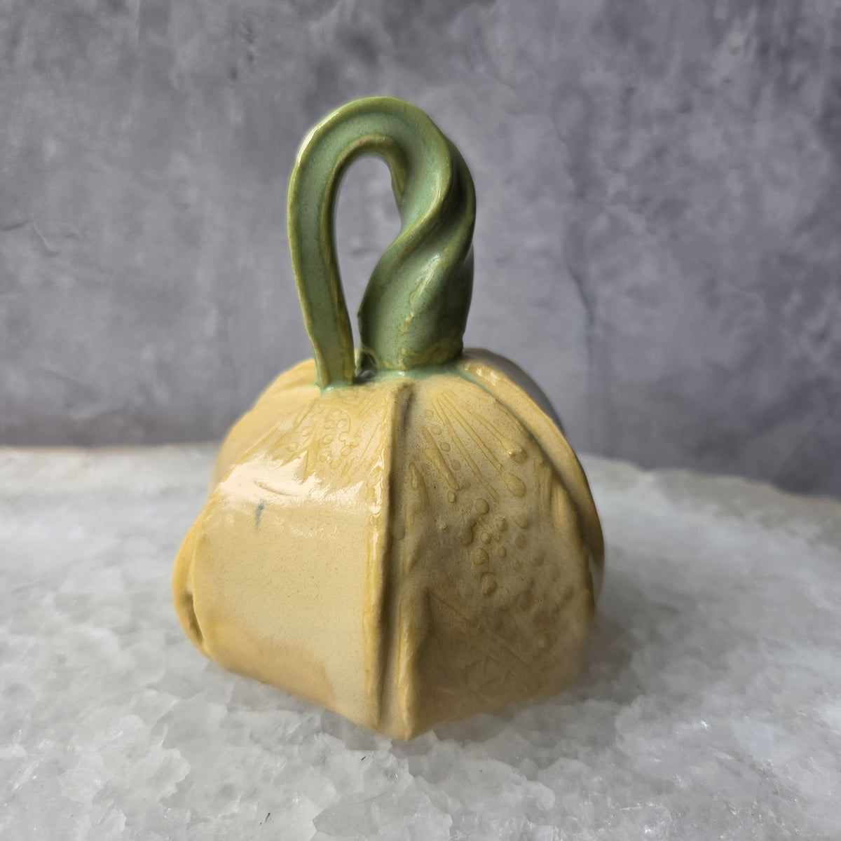 Small Pumpkin in Yellow