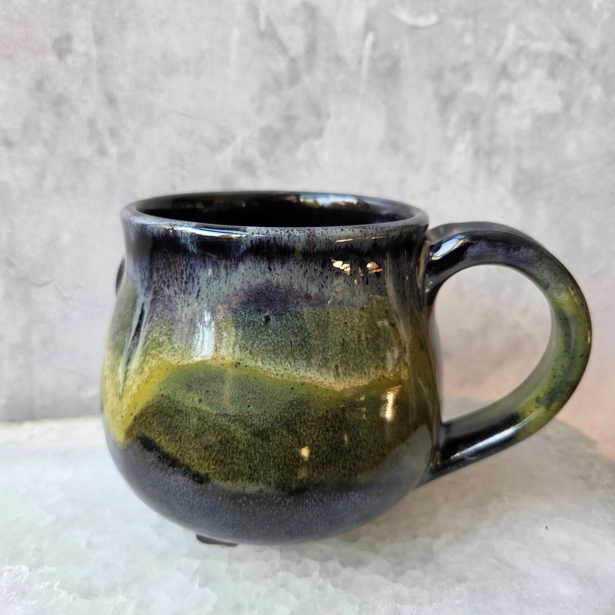 Cauldron Mug in Witch's Brew